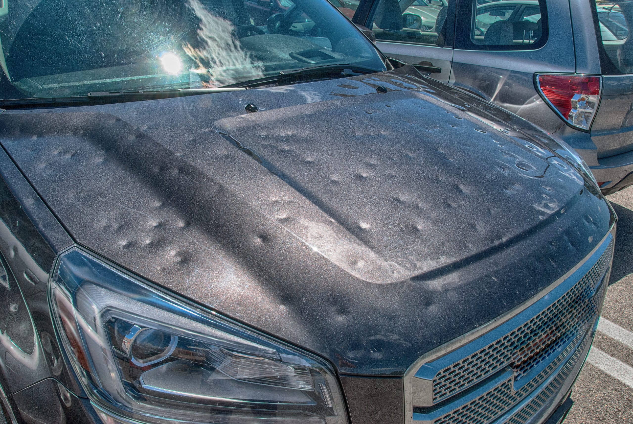 Auto hail damage repair